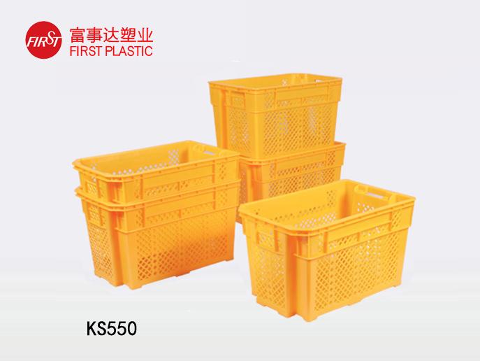 KS550网孔型翻转套叠塑料意昂集团官网